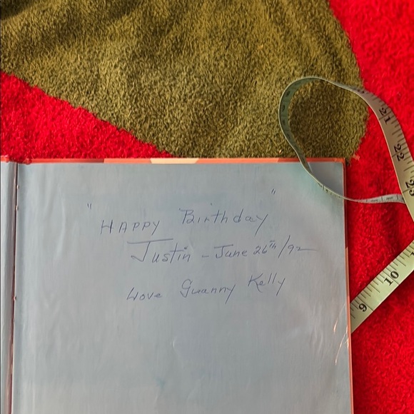 Vintage Babar Plush Puppet Toy with book The show must go on 1990 - Picture 3 of 9